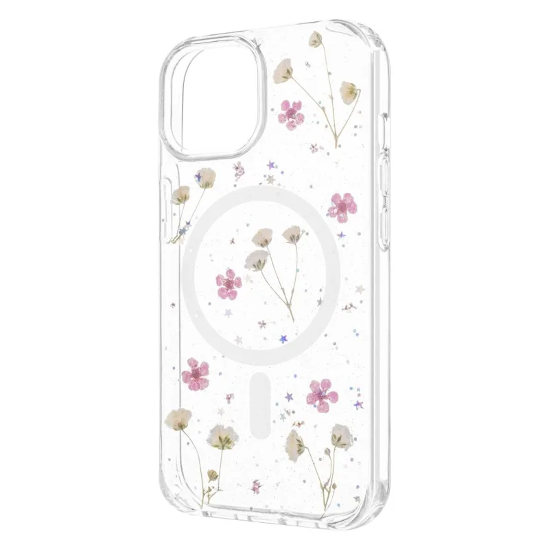 FIXED kryt MagBloom s podporou Magsafe pro Apple iPhone 15, Blush Plum