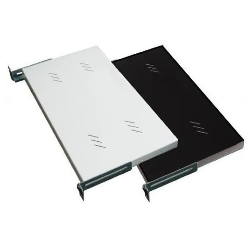 TRITON Regál s perforáciou 19", 1U/ 250 mm, nosnosť 15 kg, sivý RAC-UP…