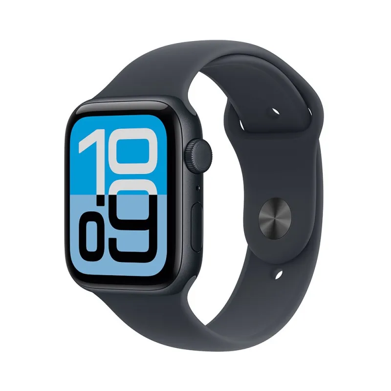 Apple Watch SE 3 GPS 40mm Polnočný hliník s polnočným športovým remienkom - M/L