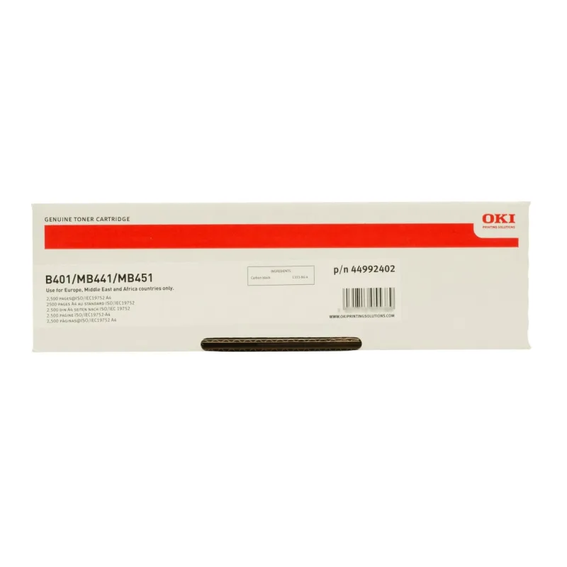 Toner do B401/ MB441/ MB451/ MB451w (1.500 strán) 44992401