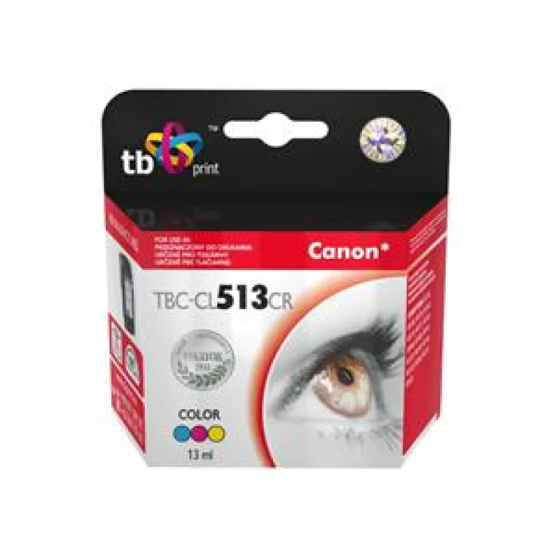 Ink. kazeta TB kompat. s Canon CL-513C TBC-CL513CR