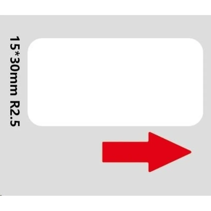Niimbot štítky RP 15x30mm 195ks White pro D11 a D110 A2A68601301