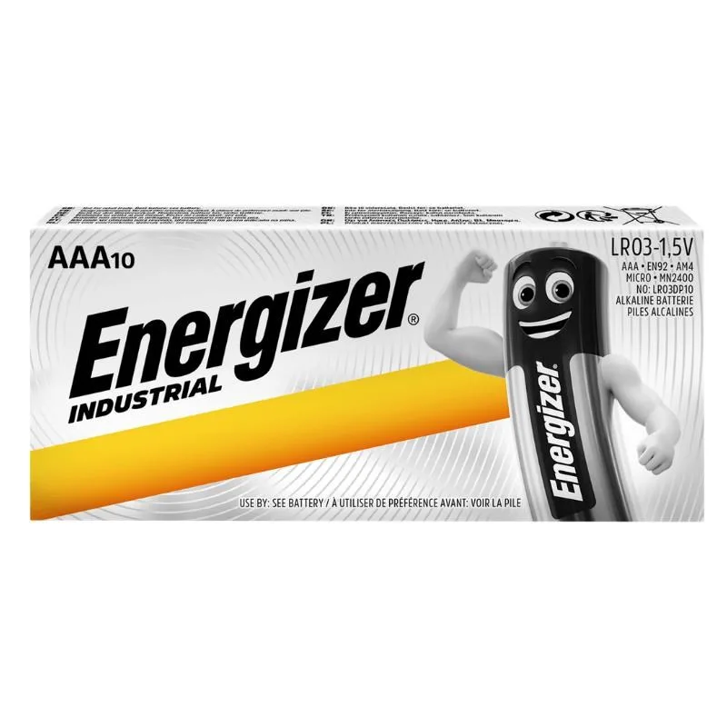 Energizer LR03/10 Industrial AAA 10pack EI003