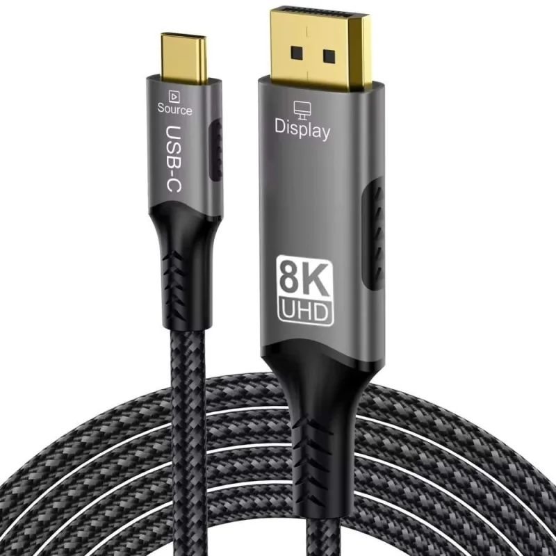 PremiumCord USB-C na DP 1.4, 2m ku31dp13
