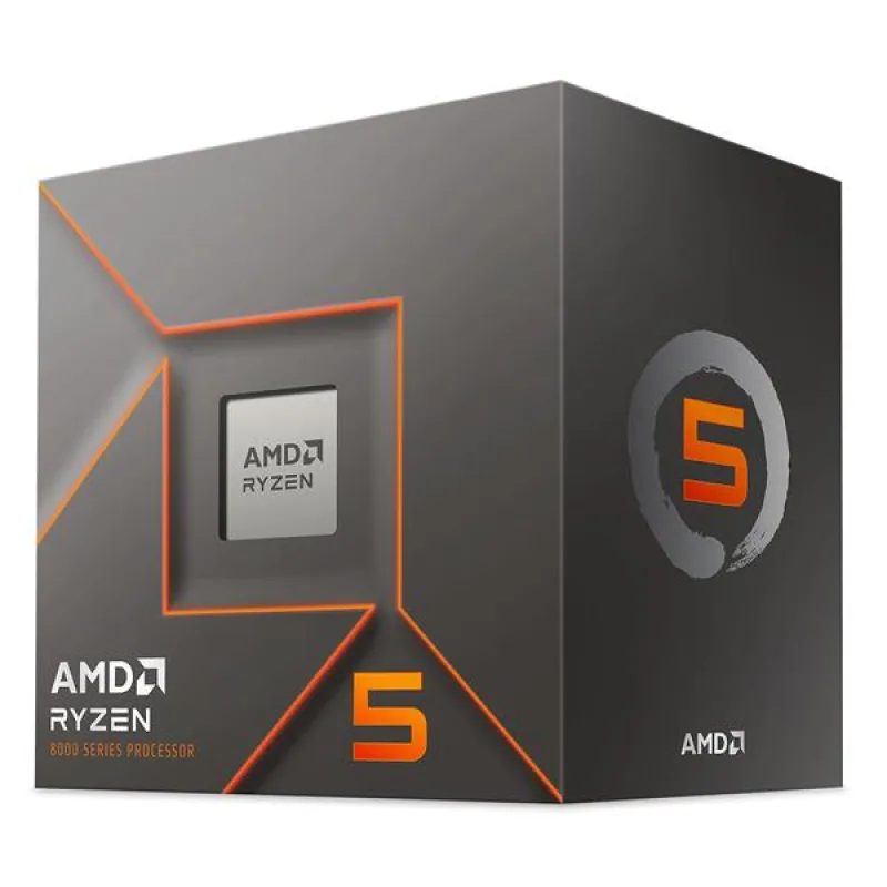 AMD, Ryzen 5 7400, Processor BOX, soc. AM5, 65W, Radeon™ Graphics,…