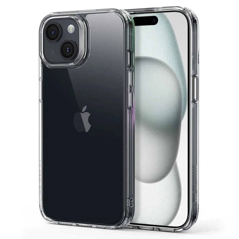 Puzdro ESR Ice Shield na iPhone 15 Plus – priehľadné