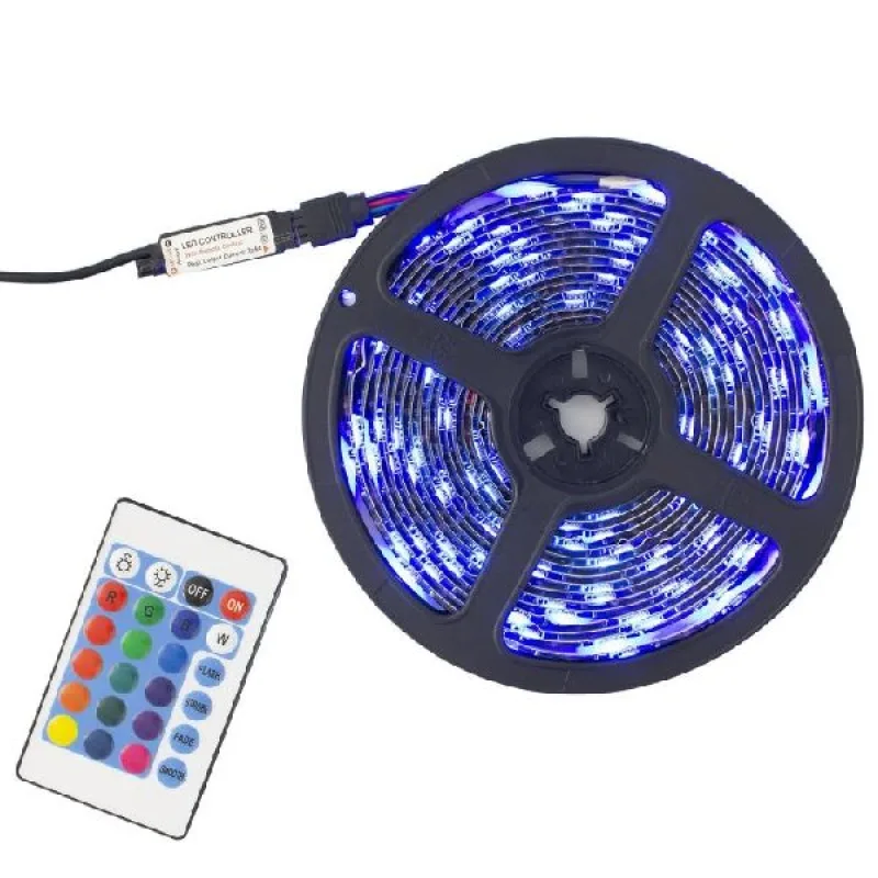 White Shark HELIOS-3 RGB LED strip with remote control, 3 m HELIOS-3