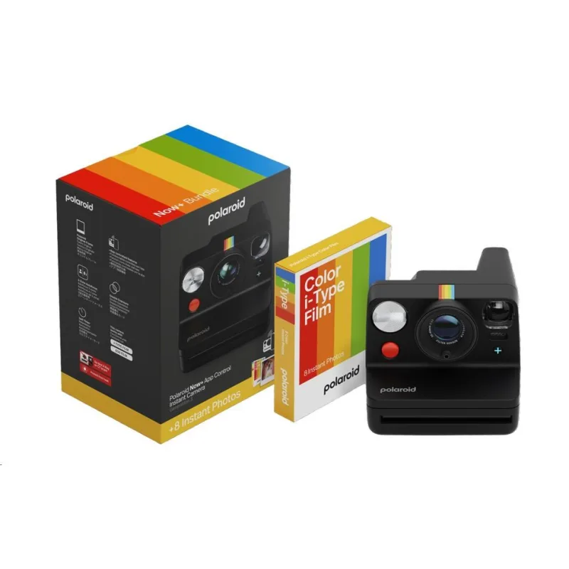 Polaroid Now+ Gen 3 Black bundle with Color Film (8 photos) 6575