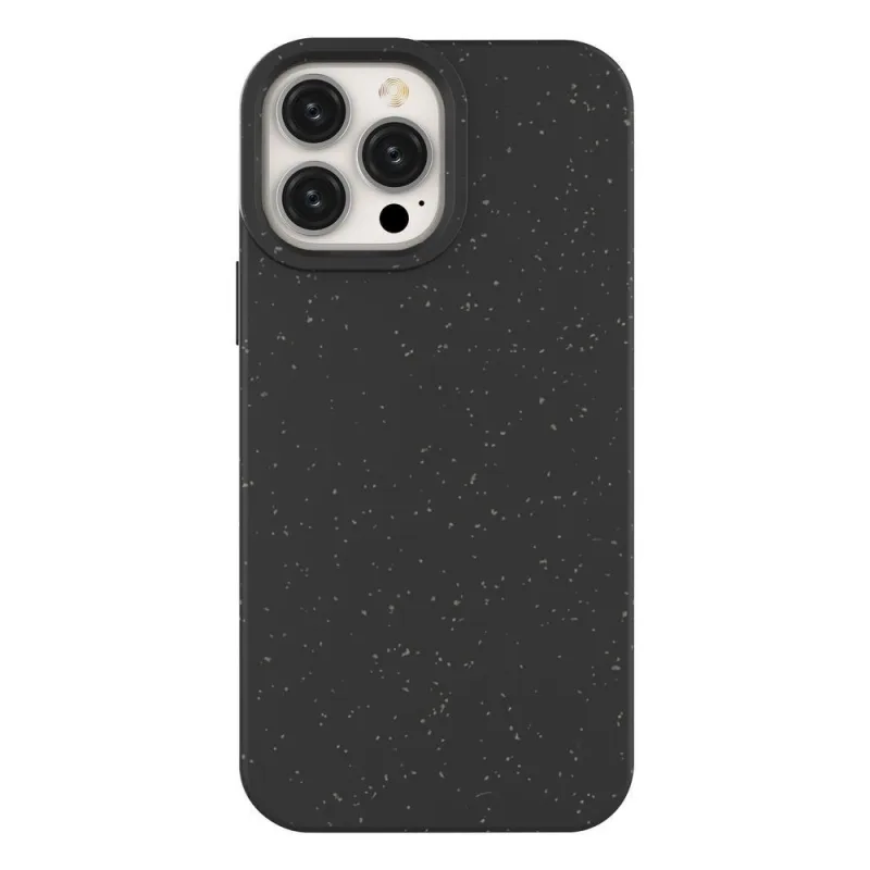 Eco Case obal na iPhone 14 Plus silikónový odbúrateľný kryt čierny