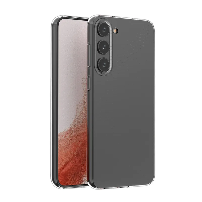 Ultra Clear 0,5mm puzdro pre Samsung Galaxy S23+ tenký kryt priehľadný