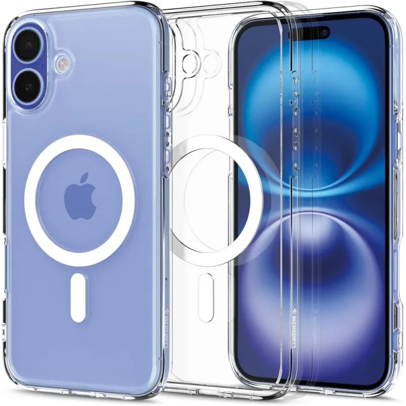 Spigen Ultra Hybrid MagSafe pre iPhone 16 – biely