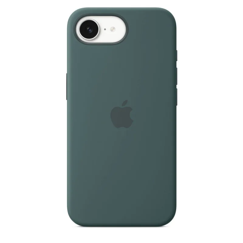 Apple iPhone 16e Silicone Case – Lake Green MD3X4ZM/A