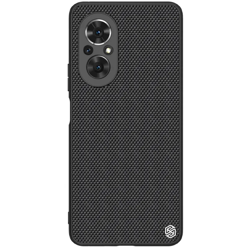 Odolné vystužené puzdro Nillkin Textured Case s gélovým rámom a nylonovou zadnou stranou pre Honor 50 SE black
