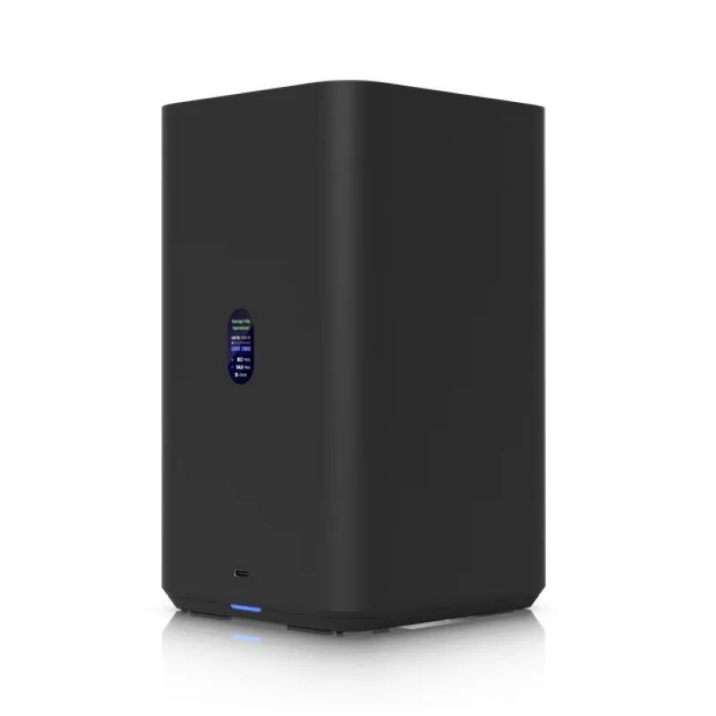 Ubiquiti UniFi UNAS-2 (2x 3,5"HDD; 2,5GLAN, POE++) čierna