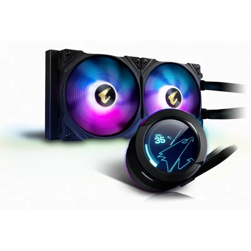 Gigabyte AORUS AIO liquid cooler CPU WATERFORCE X 280