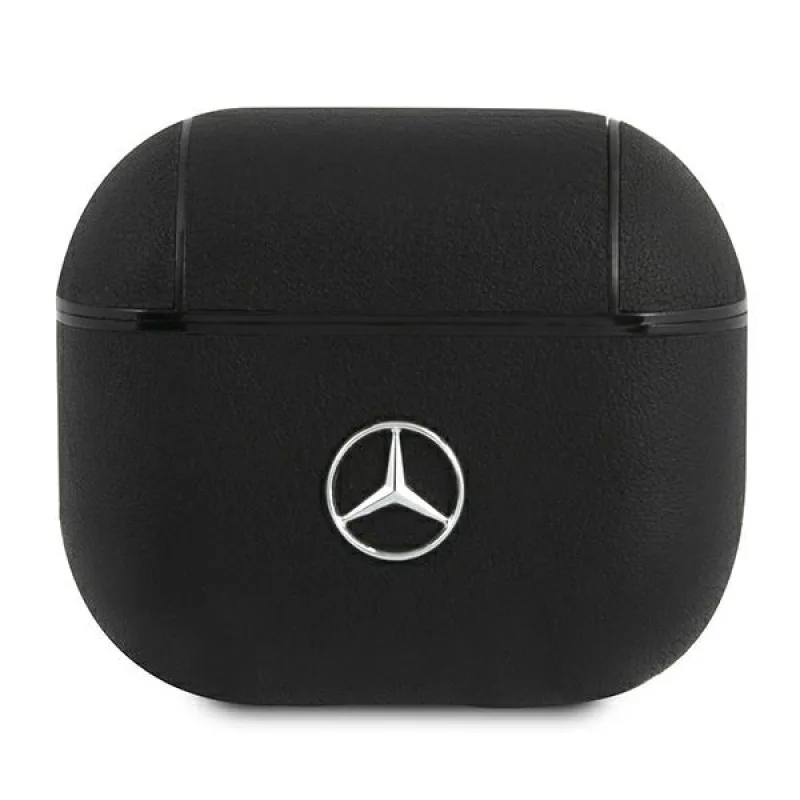 Puzdro Mercedes Electronic Line AirPods 3 – čierne