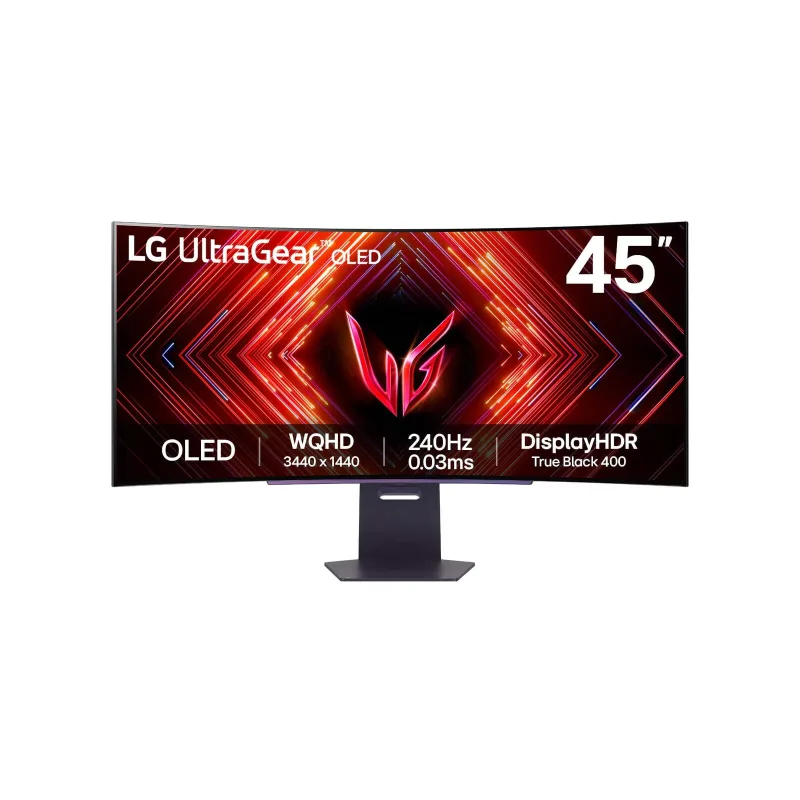 LG UltraGear/ 45GS95QE-B/ 44, 5"/ OLED/ 3440x1440/ 240Hz/ 0, 03ms/ Black/…