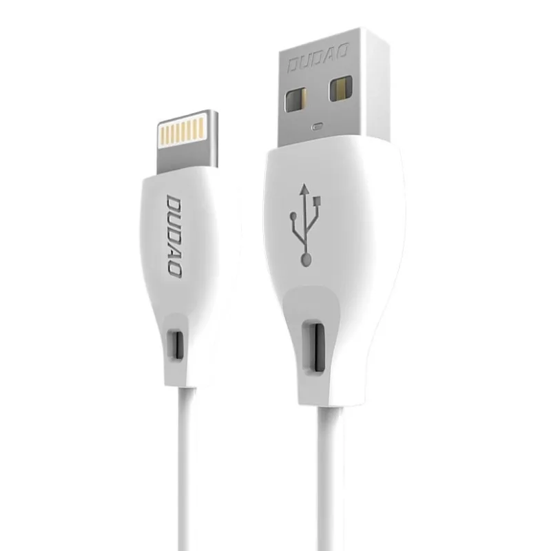Dudao USB / Lightning kábel 2,4A 1m biely (L4L 1m biely)