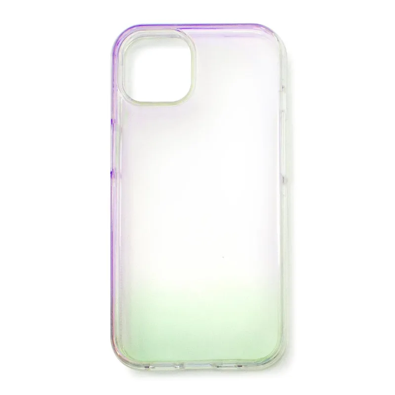 Aurora Case Case pre iPhone 12 Pro Max Neon Gel Cover fialový