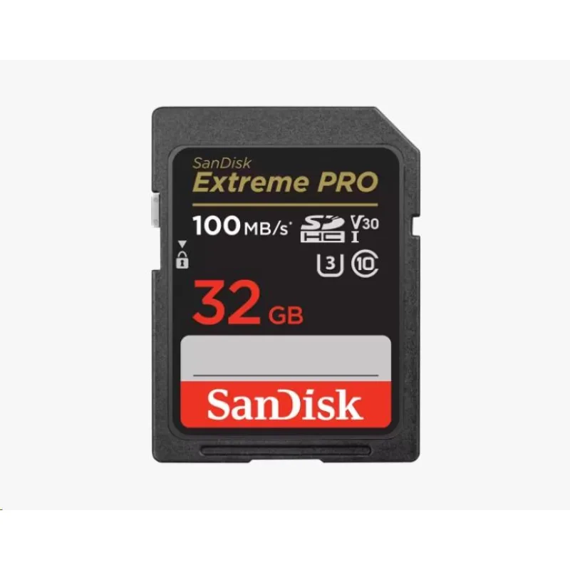 Karta SanDisk SDHC 32GB Extreme PRO (100 MB/ s Class 10, UHS-I U3 V30)…