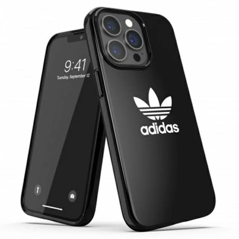 Puzdro Adidas OR SnapCase Trefoil Case pre iPhone 13 Pro / iPhone 13 – čierne