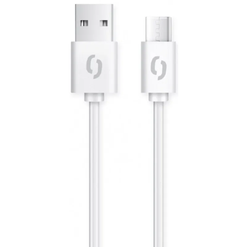ALIGATOR Dátový kábel 2A, USB-C biely DAKA006