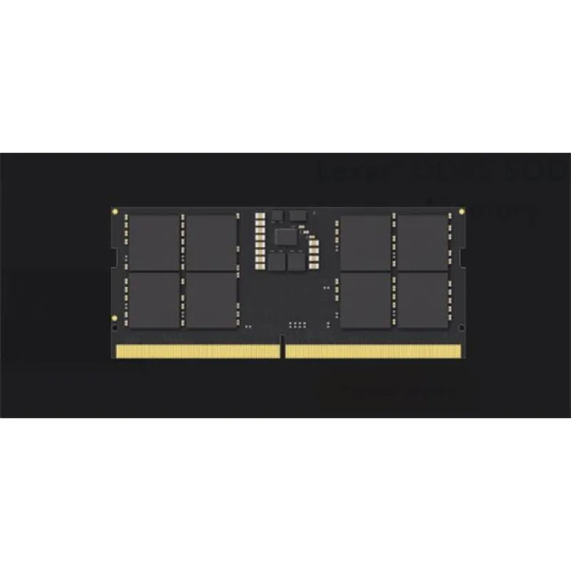 DDR5 ........... 32GB 5600MHz 262pin SODIMM Lexar® čierna, chladenie…