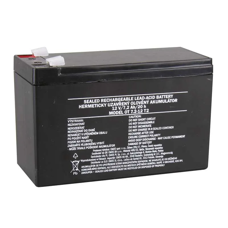 AKUMULÁTOR SLA 12V 7, 2 Ah FA6, 3 1201002800