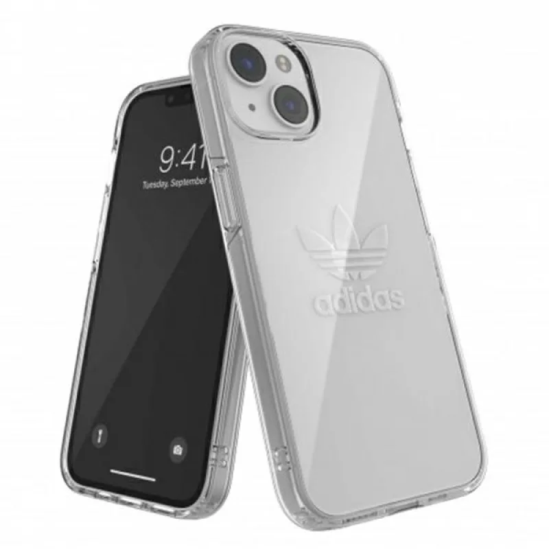 Adidas OR ochranné priehľadné puzdro na iPhone 14 Plus 6,7 "priehľadné 50231
