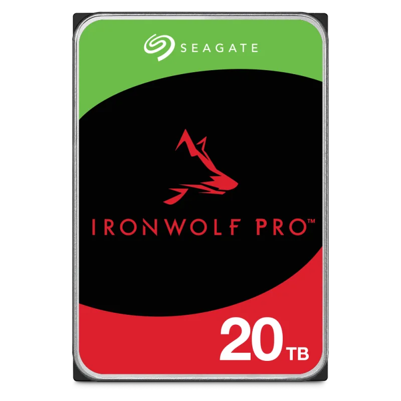 Seagate Ironwolf Pro NAS HDD 20TB SATA ST20000NT001