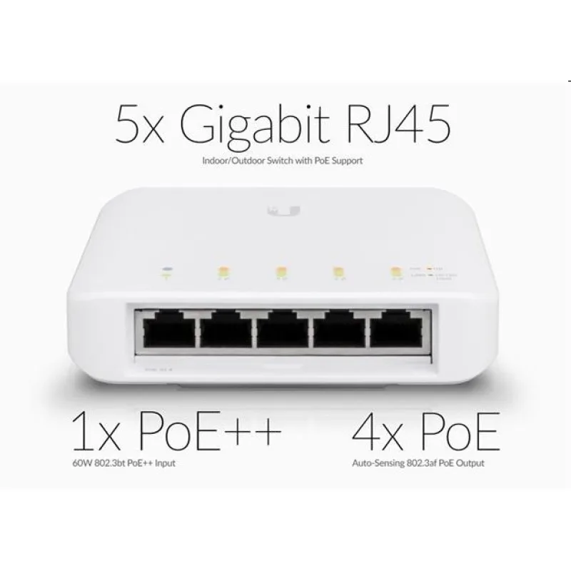 Ubiquiti UniFi switch USW-Flex 5x1000Mbps PoE/PoE+ indoor/outdoor (60W)