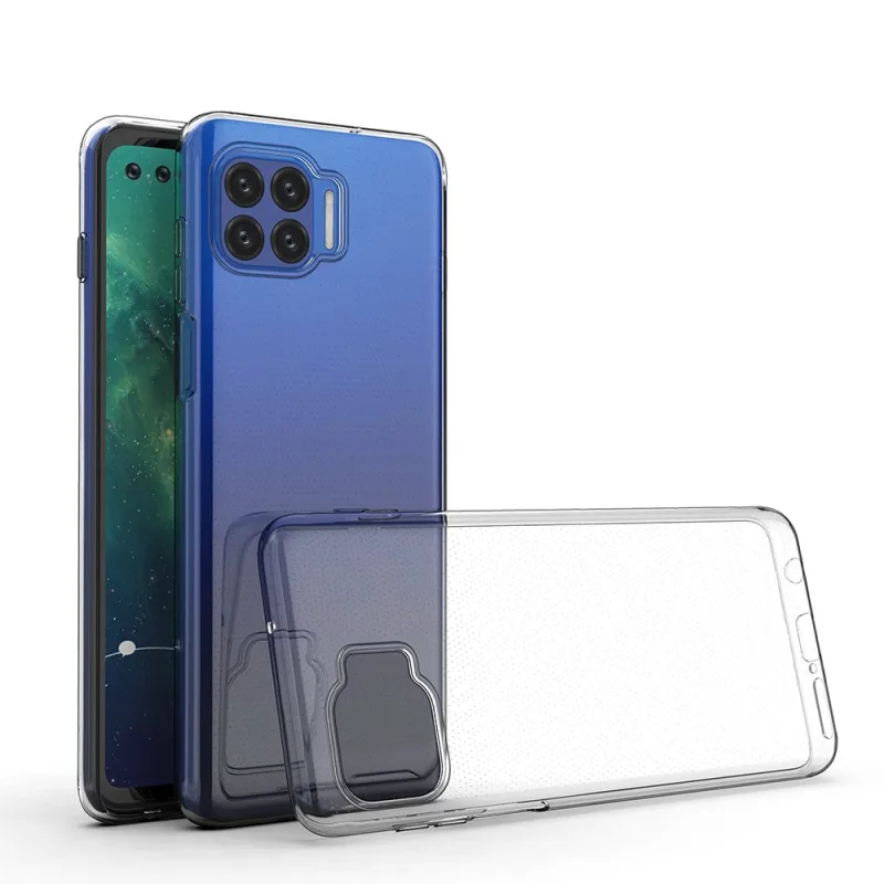 Ultra priehľadný 0,5 mm gélový TPU kryt pre Motorola Moto G 5G Plus priehľadný