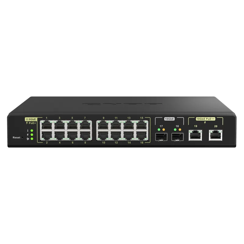 QNAP riadený switch QSW-M2116P-2T2S…