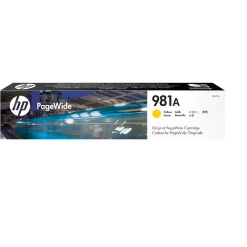 HP 981A - žltá atramentová kazeta, J3M70A J3M70A