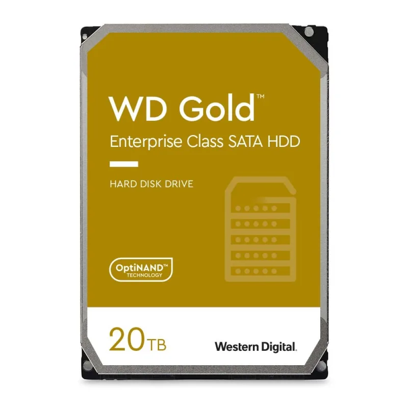 WD GOLD WD201KRYZ 20TB SATA/ 6Gb/ s 512MB cache 7200 otáčok za minútu, …