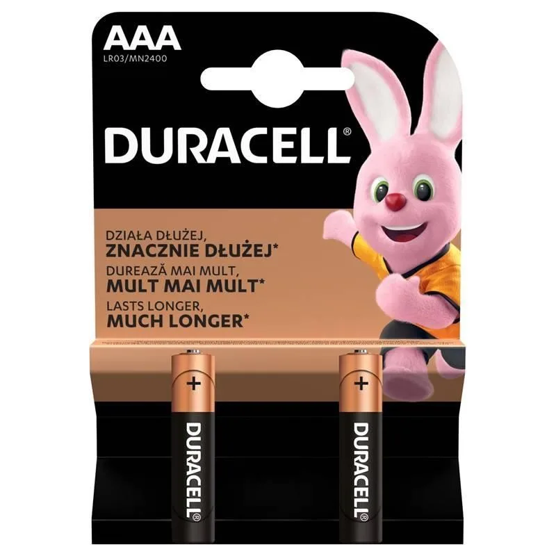 Duracell Basic 2400 K2 AA 2pack 71,00