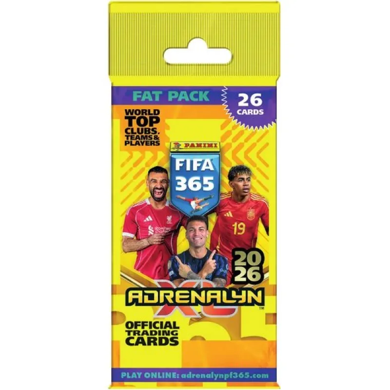 PANINI FIFA 365 2025/2026 ADRENALYN karty FATPACK