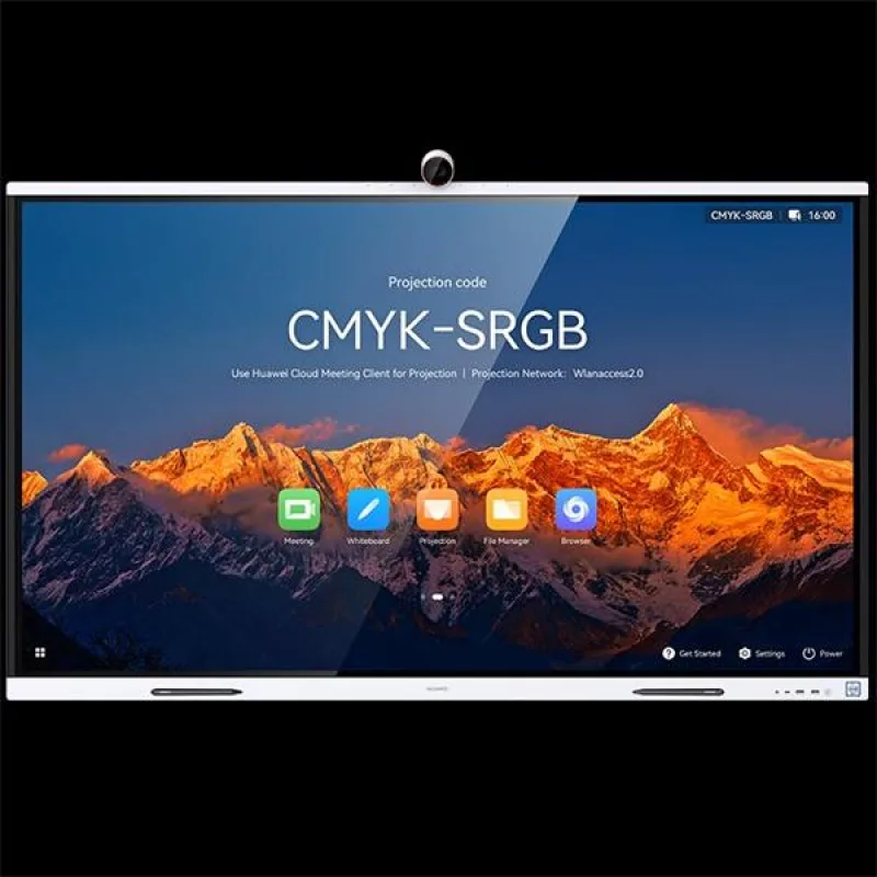 HUAWEI IdeaHub S2 65" touch 3840x2160 HDMI USB C Wiifi 4K CAM MIC repro…
