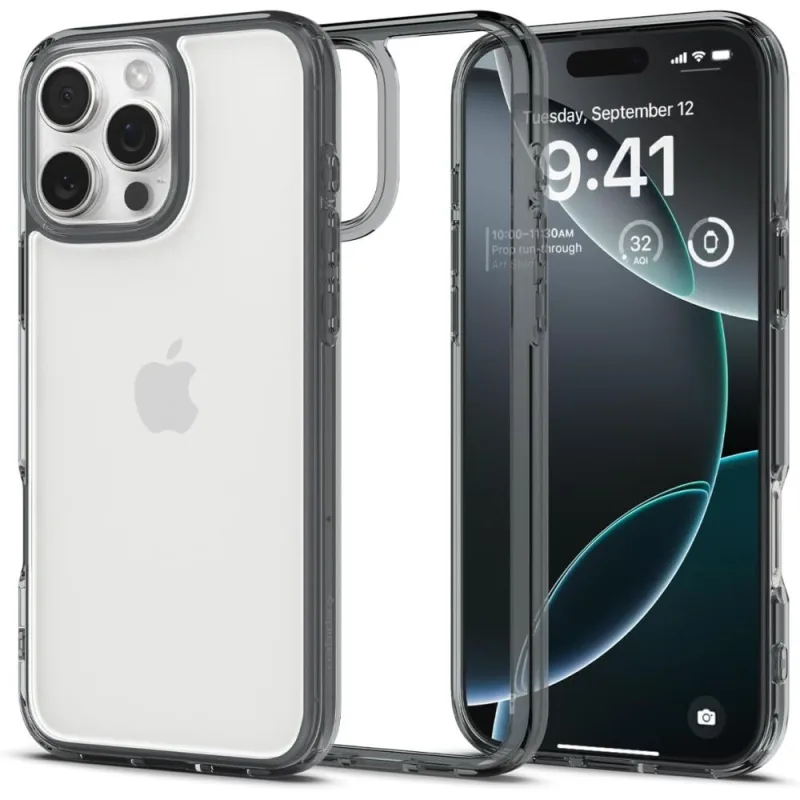 Kryt Spigen Ultra Hybrid Case pre iPhone 16 Pro Max – priehľadný