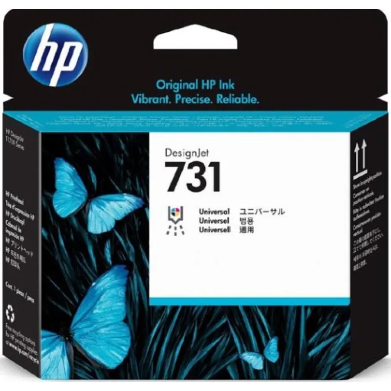 HP originál tlačová hlava P2V27A, HP 731, black P2V27A