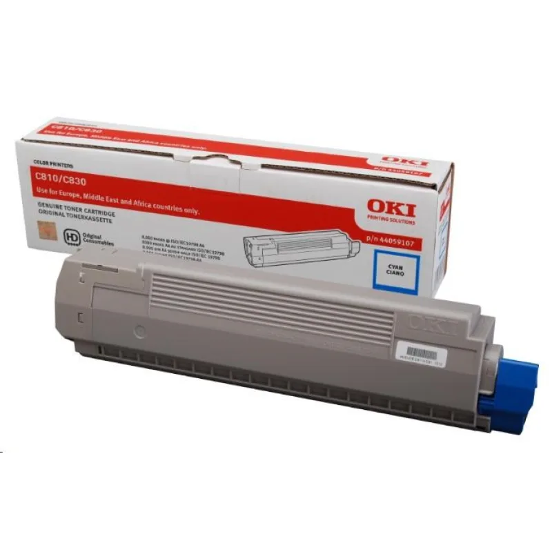 Oki Toner Cyan pre C810/ C830 (8.000 strán) 44059107