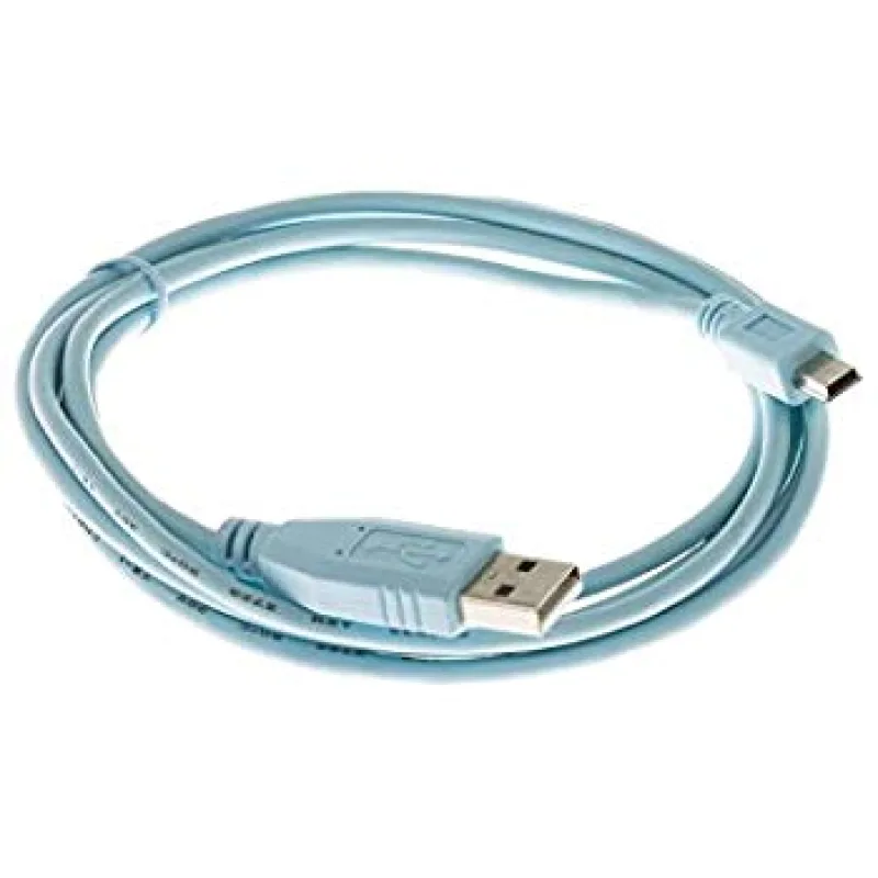 Console Cable 6 Feet with USB Type A a mini-B Connectors CAB-CONSOLE-USB=