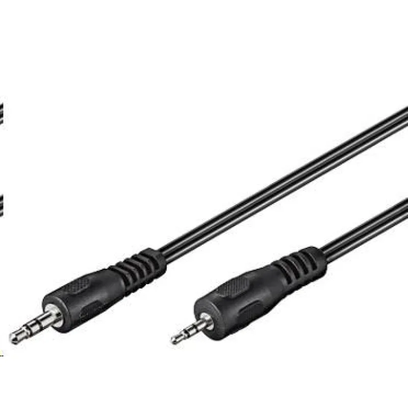 PREMIUMCORD Audio kábel Jack 3.5 mm - Jack 2.5 mm 2 m (M/ M, stereo)…