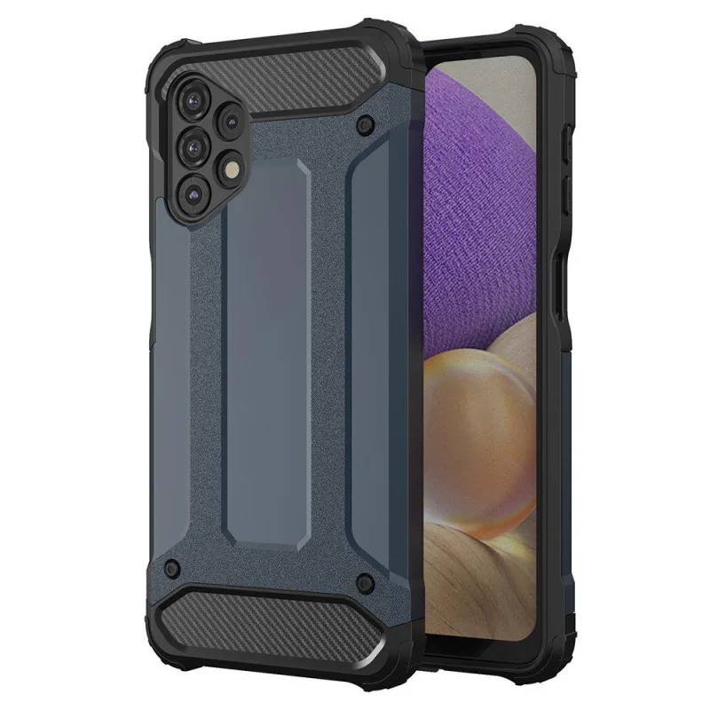 Pevný odolný kryt Hybrid Armor Case pre Samsung Galaxy A53 5G modrý