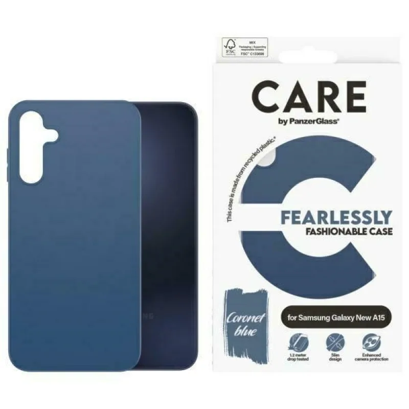 CARE by PanzerGlass Fashion Case pre Samsung Galaxy A16 / A16 5G - Modré