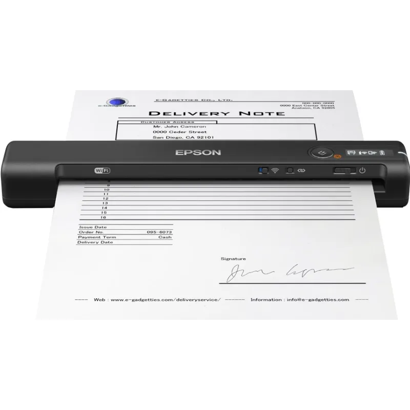 Skener EPSON WorkForce ES-60W, A4, 600x600 dpi, USB 2.0, Wi-Fi Direct…