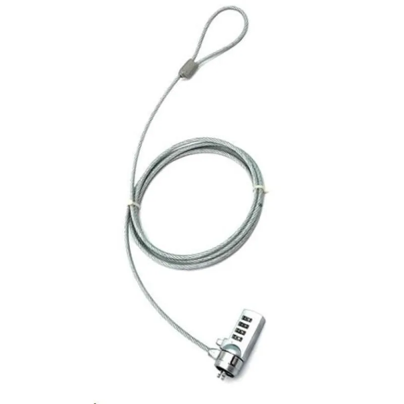 PREMIUMCORD Bezpečnostný zámok pre NTB 1, 8 m Kensington Lock…