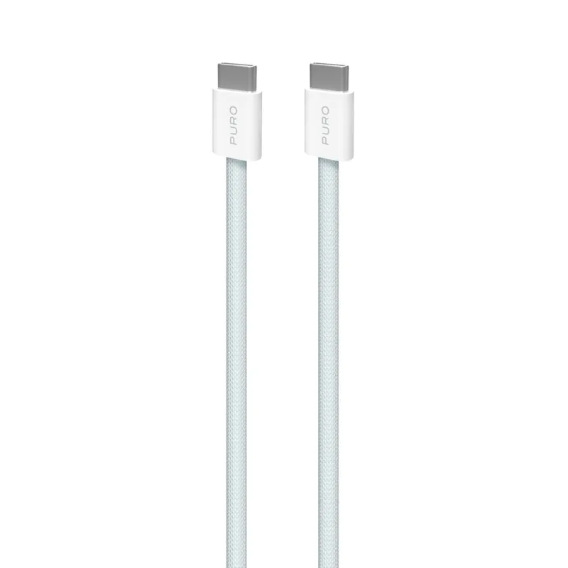 Puro Fabrik USB-C – kábel USB-C 1,5 m 60 W 480 Mb/s – modrý