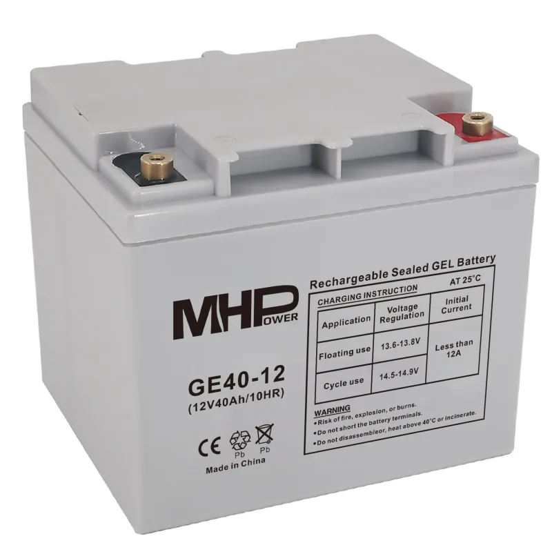 MHPower GE40-12 Gélový akumulátor 12V/ 40Ah GE40-12