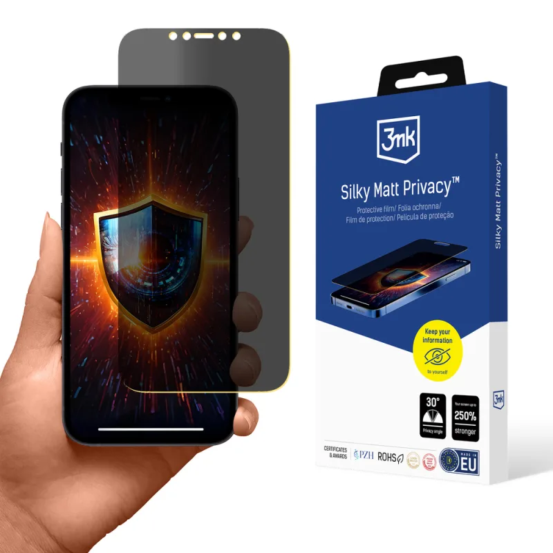 3mk Silky Matt Privacy Screen Protector pre iPhone 12 Pro Max